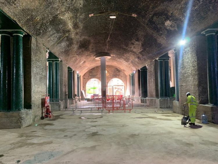 Blackfriars arches restored by Dyer and Butler