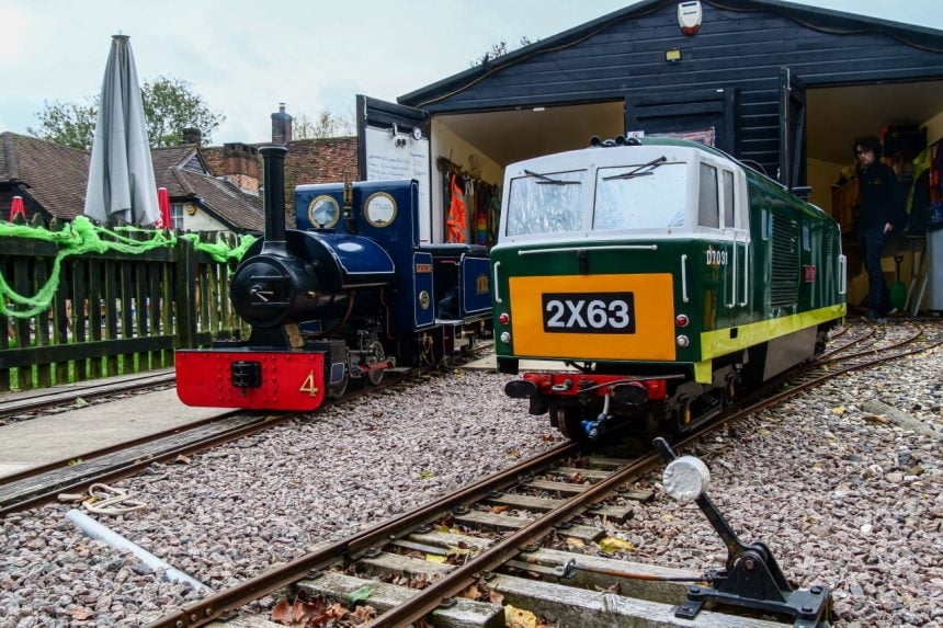 Fancott Miniature Railway locomotives