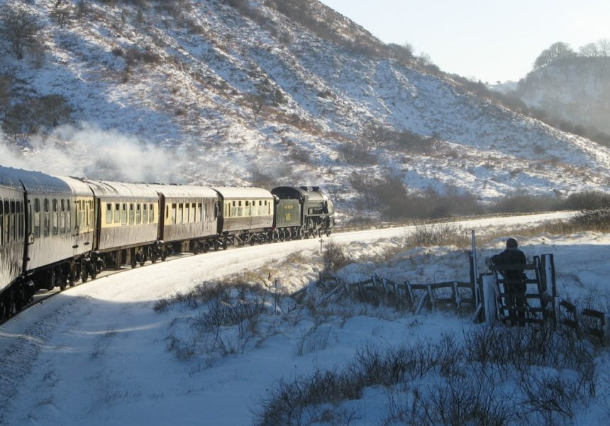 North Yorkshire Moors Railway Christmas dining train