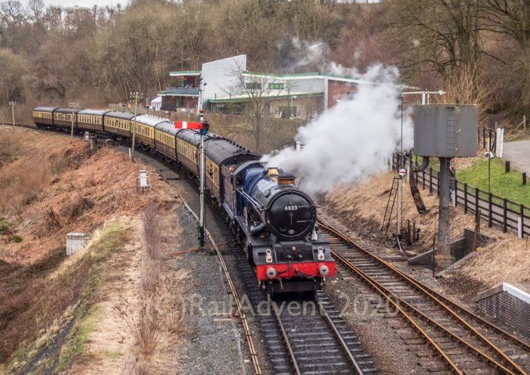 6013 King Edward II on the Severn Valley Railway