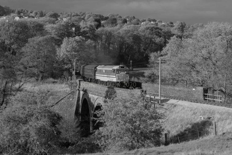 31163 on the Keighley and Worth Valley Railway