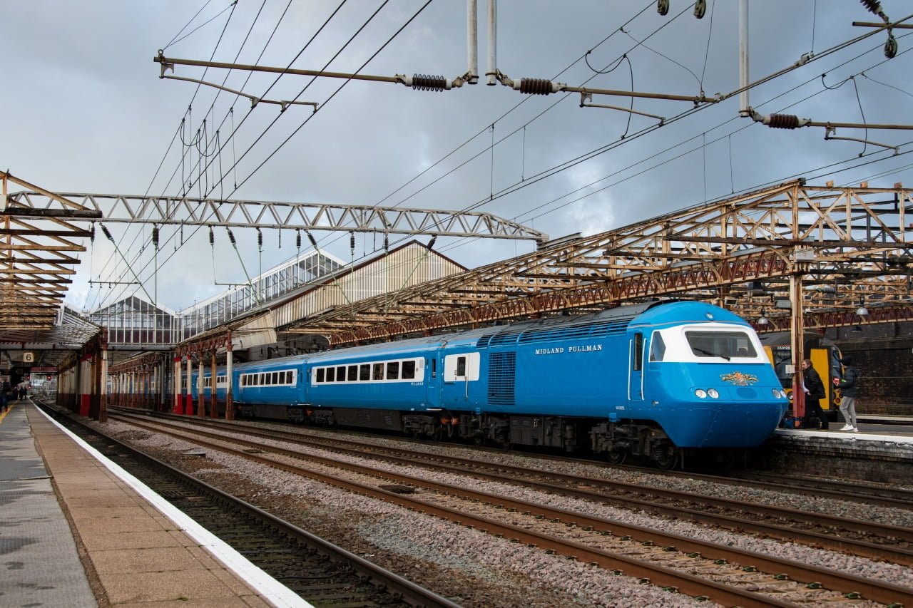 pullman train journey crewe to scotland