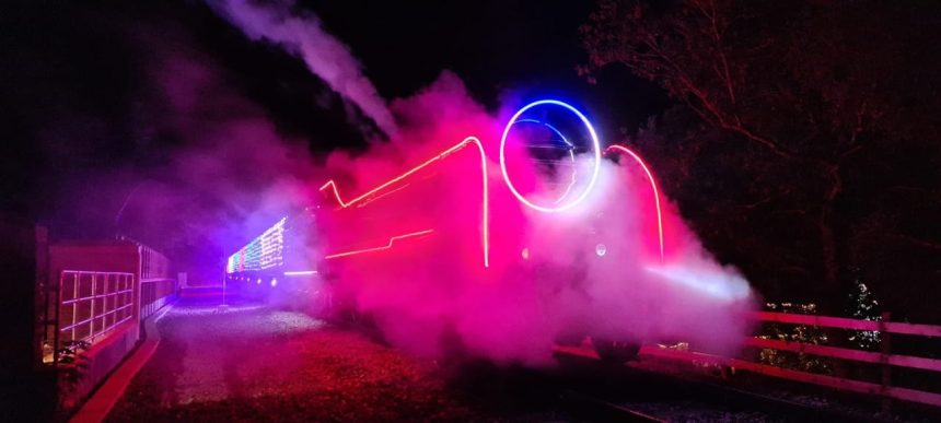 Mid Hants Railway Steam Illuminations