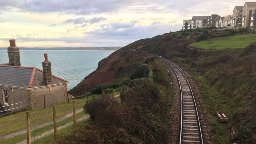 St Ives Cornwall Railway Track Renewal work