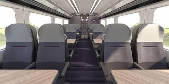 East Midlands Railway Aurora Train Seats 2