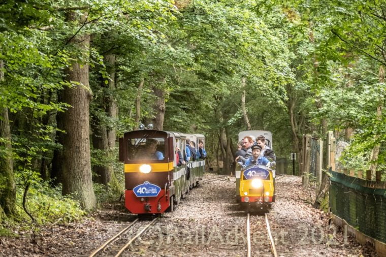John Rennie and Robert on the Ruislip Lido Railway