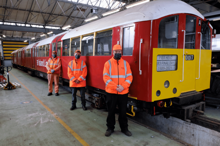 Last day for the Island line trains