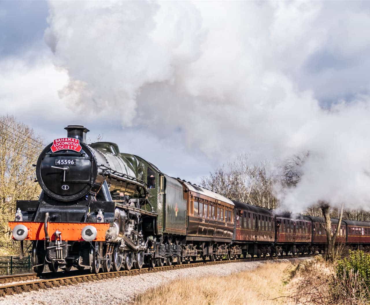 Where to see steam locomotive 45596 Bahamas this week as it visits Preston, Chester, Shrewsbury and Cardiff