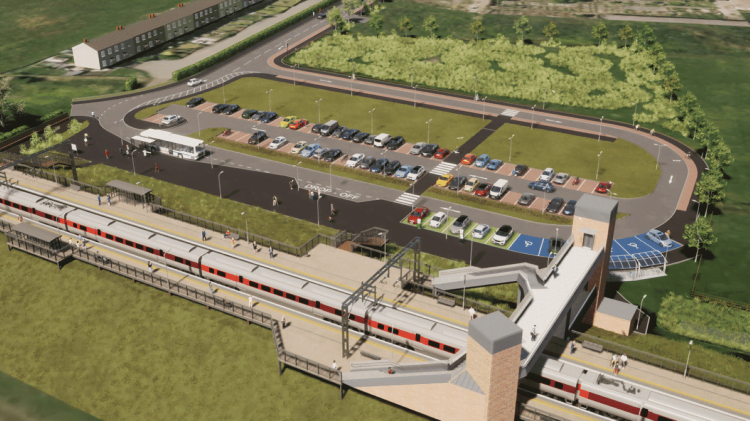 Digital Design of new Reston Station Credit Network Rail