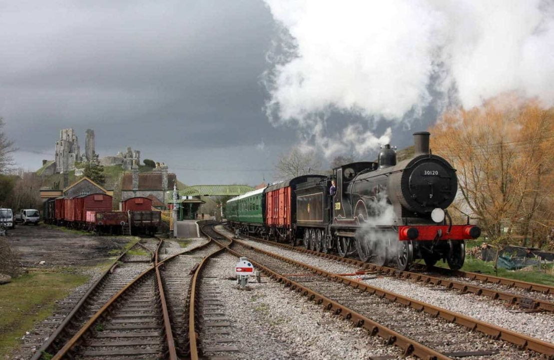 LSWR T9 on the Swanage Railway