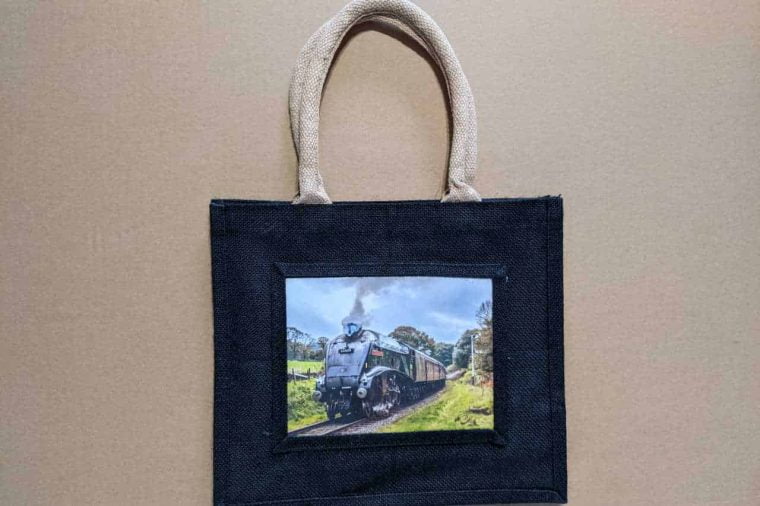 steam train lunch bag with 60009 Union of South Africa