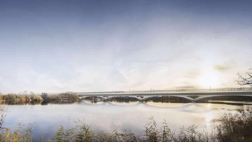 Colne Valley Viaduct South View Visualisation