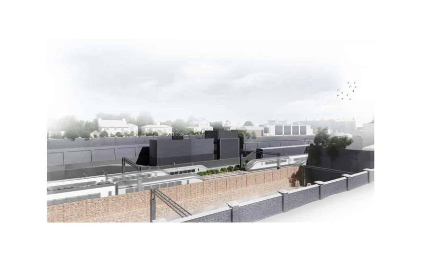 Designs revealed for new emergency shaft in Euston