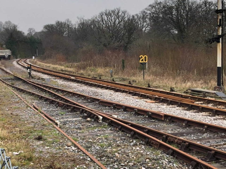 New Bullhead rail arrives at the South Devon Railway