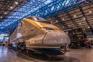 Eurostar 3308 at the National Railway Museum