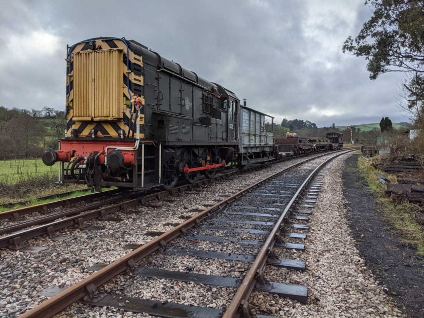 New Bullhead rail arrives at the South Devon Railway
