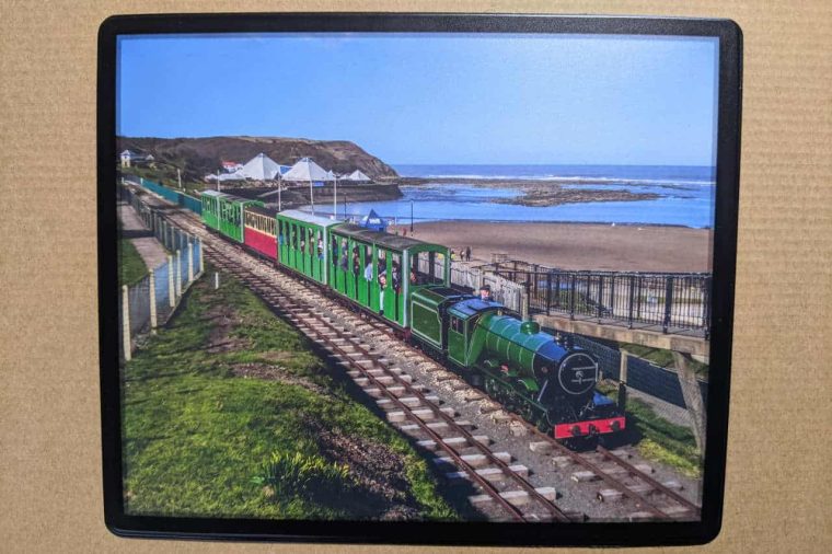 Mouse Mat 1932 ‘Triton’ on the North Bay Railway in Scarborough