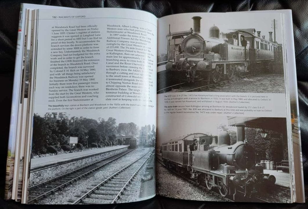 Railways of Oxford book by Laurence Waters