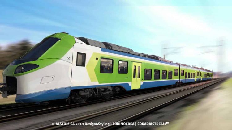 Alstom will supply 20 Coradia Stream regional trains for the Region of Lombardy in Italy