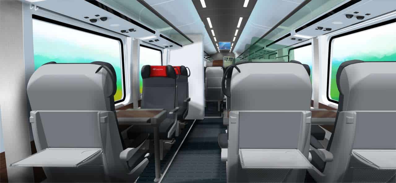 New rail carriages for Czech Railways
