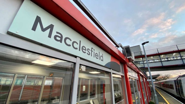 Macclesfield Station.