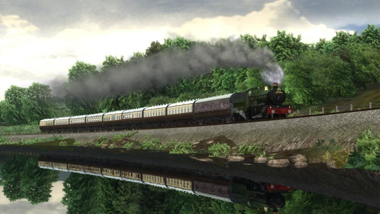 GWR Saint Locomotive Retexture for Train Simulator