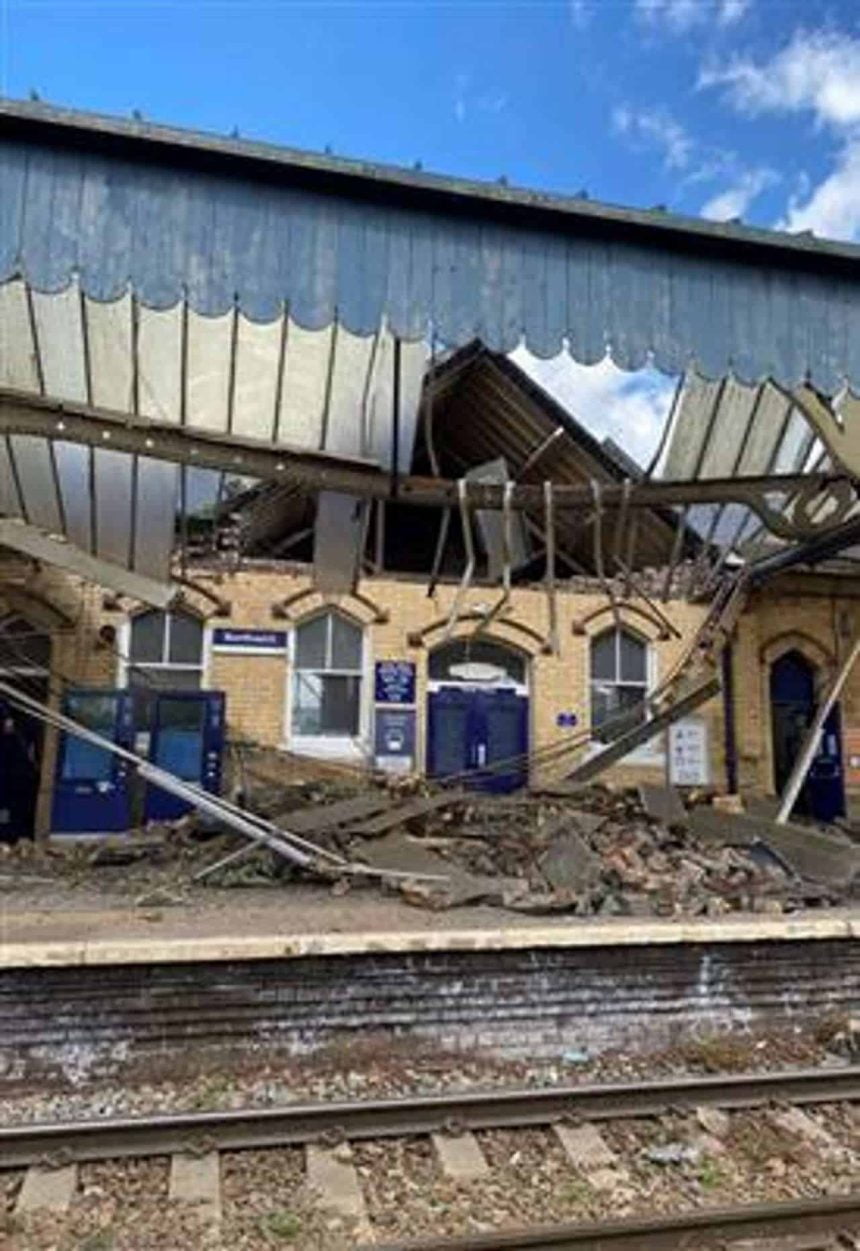 Northwich station collapse