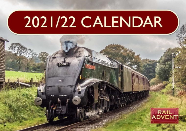 RailAdvent 2021 - 2022 steam train Calendar