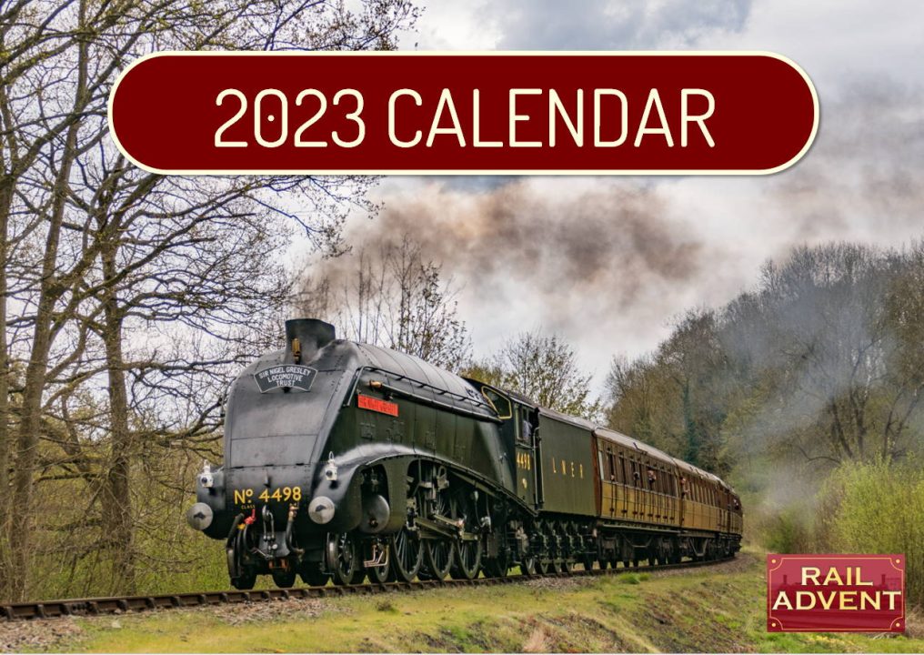 Diesel Trains 2021/22 Railway Calendar by RailAdvent Steam Trains 