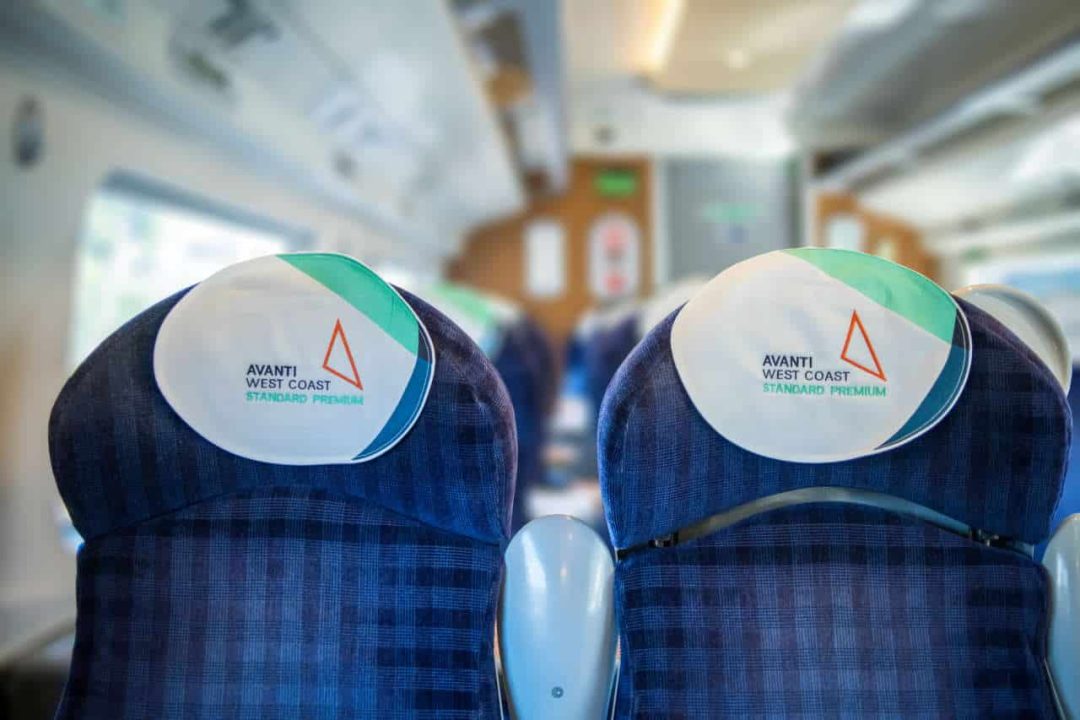Avanti West Coast launches Standard Premium on Pendolino trains