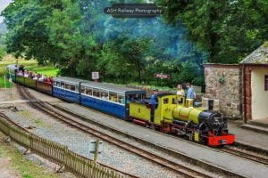 Northern Rock on the Ravenglass and Eskdale Railway