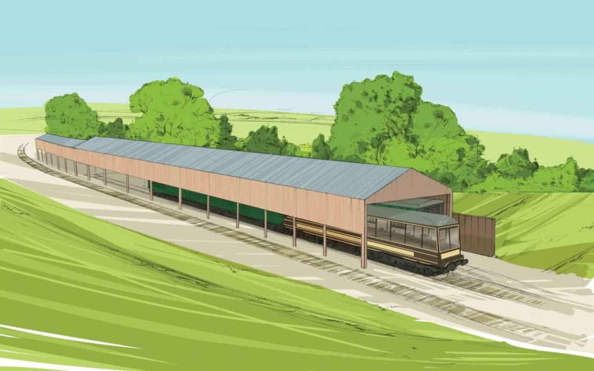 Herston carriage shed artist's impression KEVIN WILLIAMSON