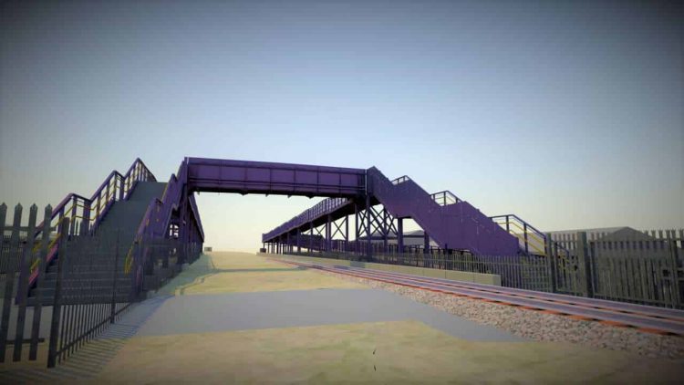 Plans for new accessible footbridge at Suggitt's Lane, Cleethorpes