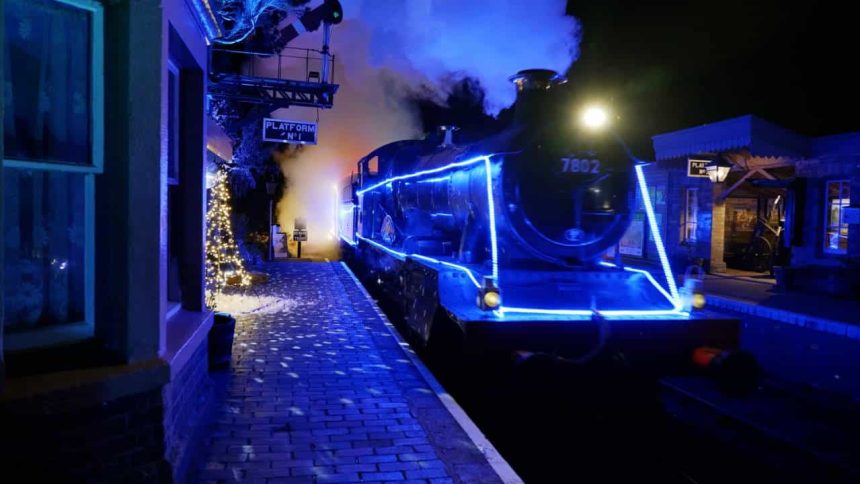 Severn Valley Railway Steam in Lights