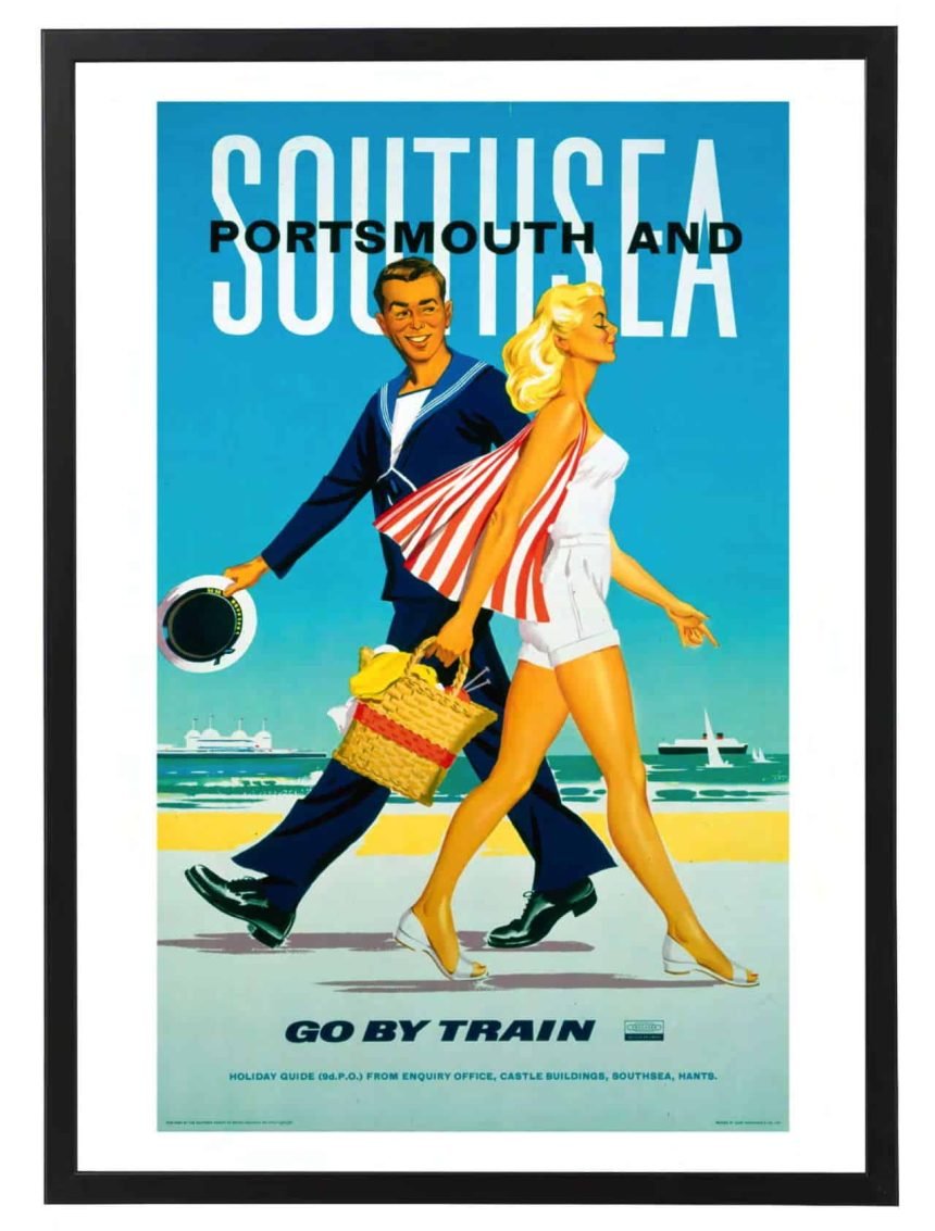 Portsmouth rail poster