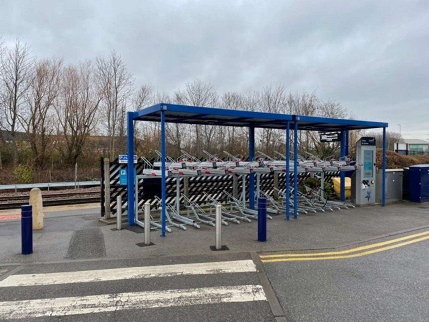Brand new cycle hub opens at Thornaby railway station