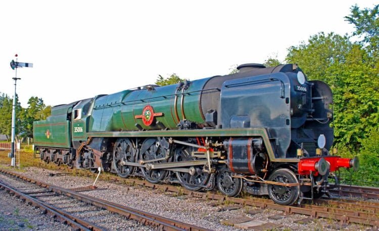 35006 on the Gloucestershire Warwickshire Railway