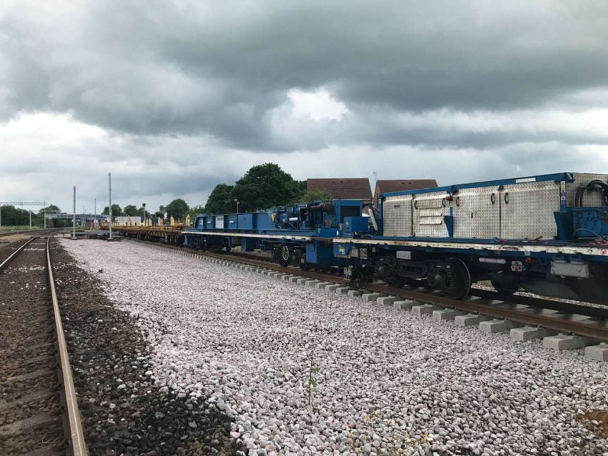 Network Rail completes track improvements between York and Church Fenton