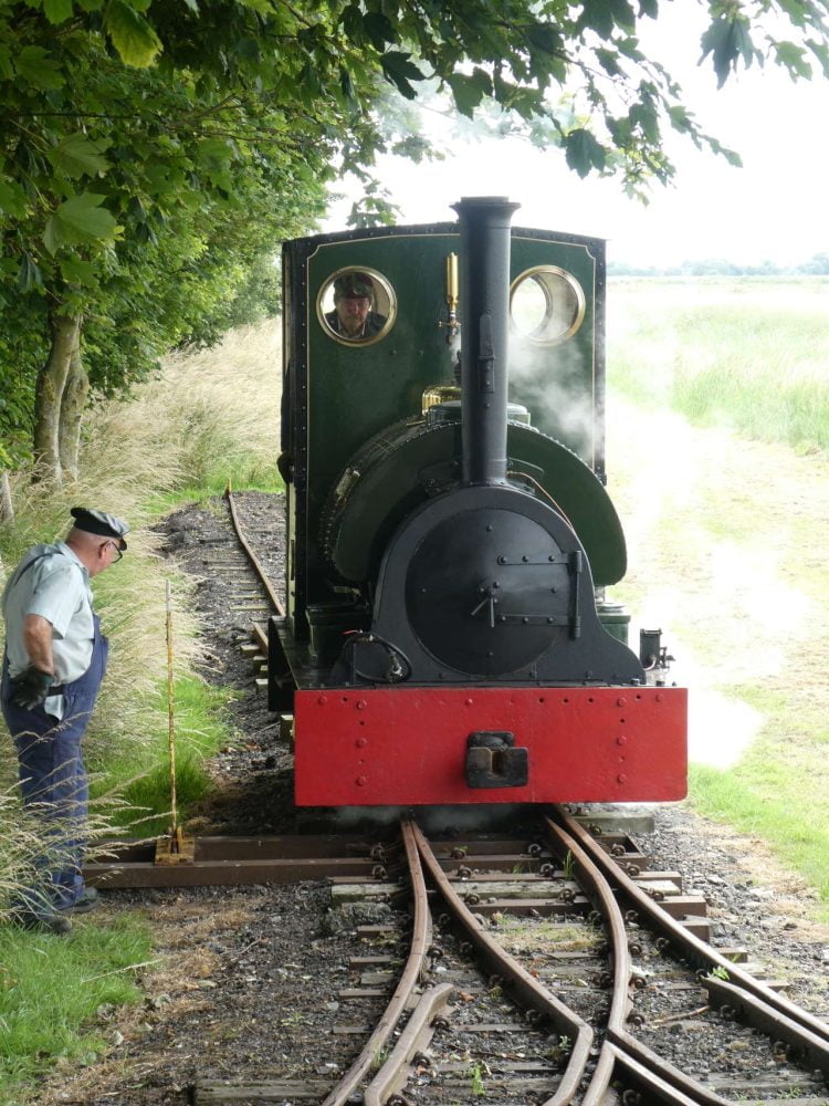 Jurassic in action on the Lincolnshire Coast Light Railway