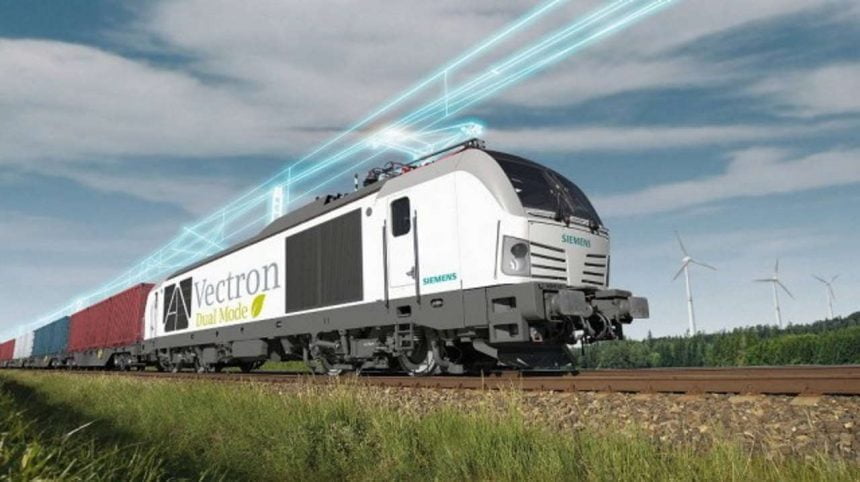 Siemens dual mode locomotives