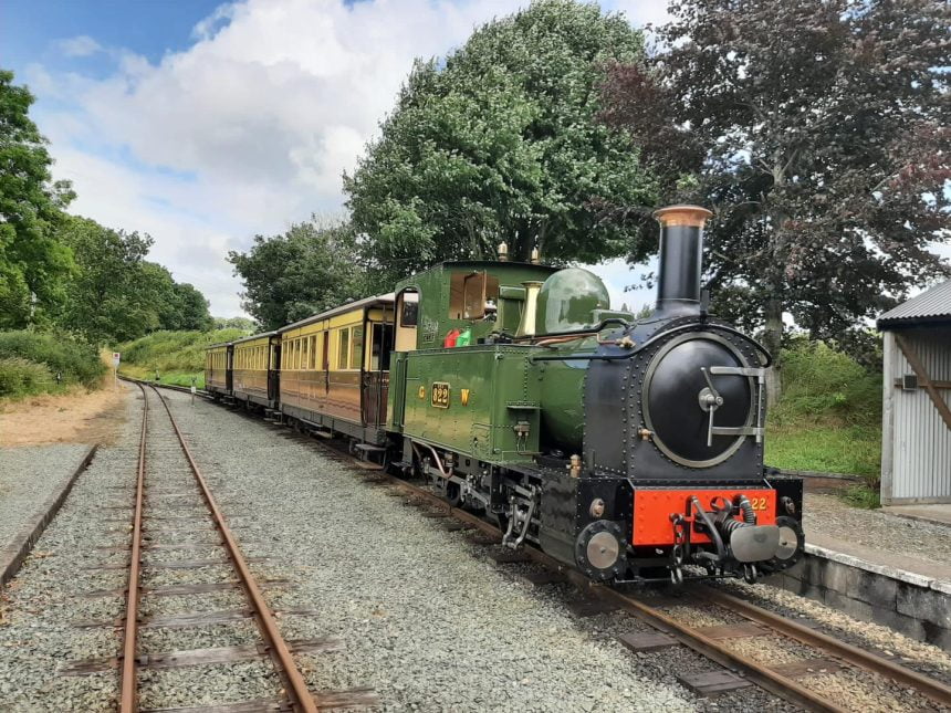 The Earl on the Welshpool and Llanfair Railway