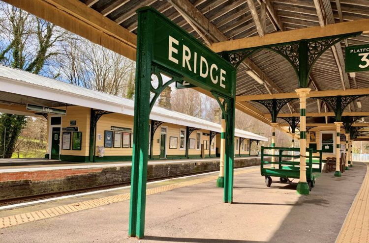 Beautifully restored - Eridge station