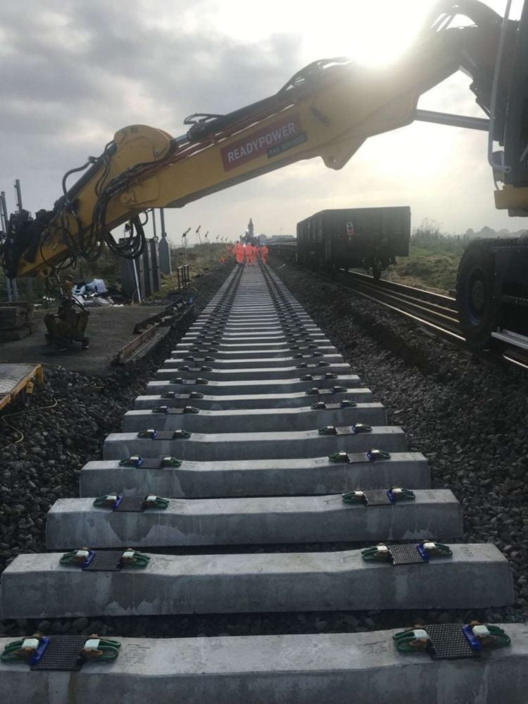 Kisby track repairs
