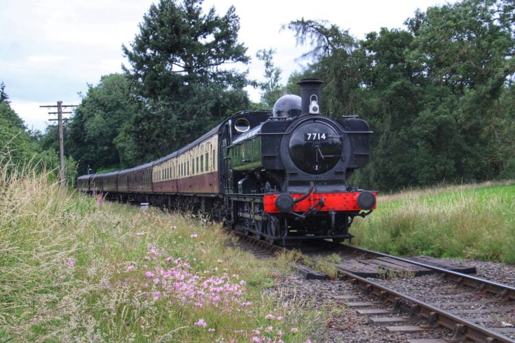 7714 on the Severn Valley Railway