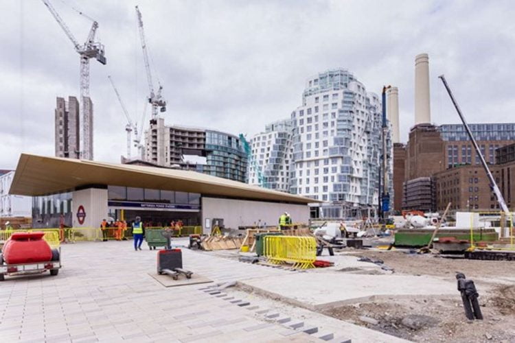 New Tube stations at Nine Elms and Battersea Power Station