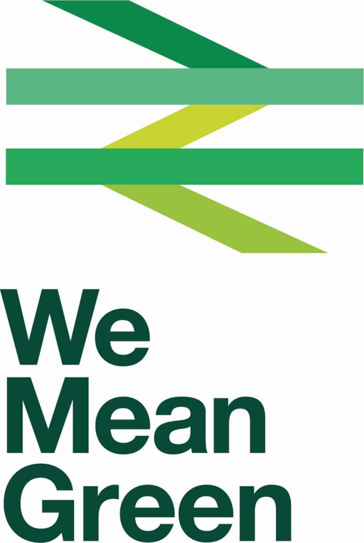 We Mean Green logo
