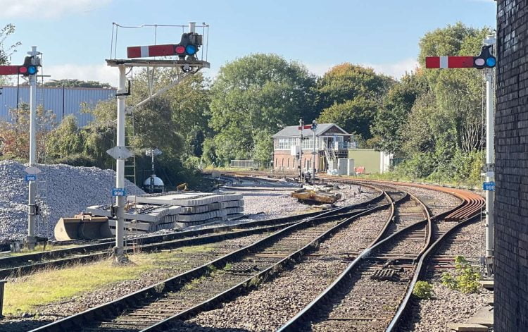 Major railway improvements in Bridlington – Network Rail upgrades signalling and track this month
