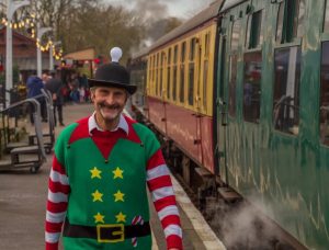 Festive fun at the station