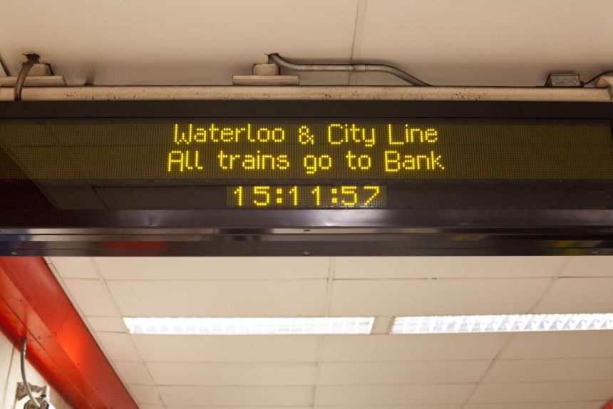 waterloo and city line