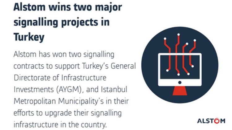 Alstom wins two major signalling projects in Turkey